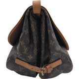 ルイ・ヴィトン LOUIS VUITTON ソミュール35 M42254 ブラウン モノグラム レディース ショルダーバッグ