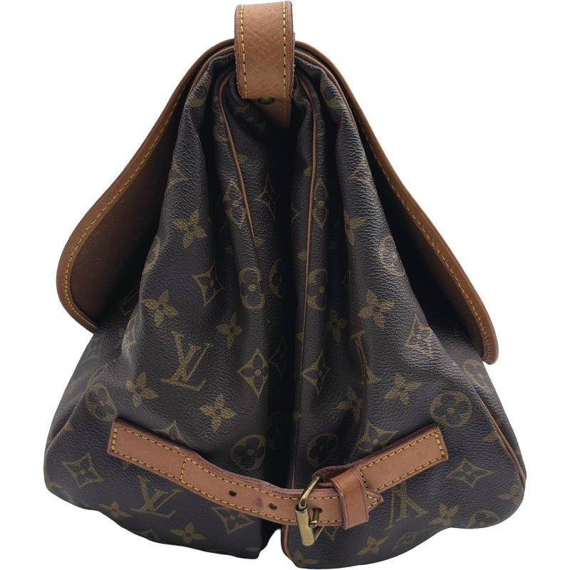 ルイ・ヴィトン LOUIS VUITTON ソミュール35 M42254 ブラウン 