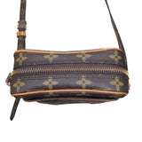 ルイ・ヴィトン LOUIS VUITTON ダヌーブ M45266 ブラウン PVC レディース ショルダーバッグ