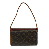 ルイ・ヴィトン LOUIS VUITTON レシタル M51900 ブラウン ゴールド金具 モノグラムキャンバス/レザー レディース ハンドバッグ