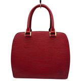 ルイ・ヴィトン LOUIS VUITTON ポンヌフ レッド エピレザー レディース ハンドバッグ