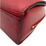 ルイ・ヴィトン LOUIS VUITTON ポンヌフ レッド エピレザー レディース ハンドバッグ