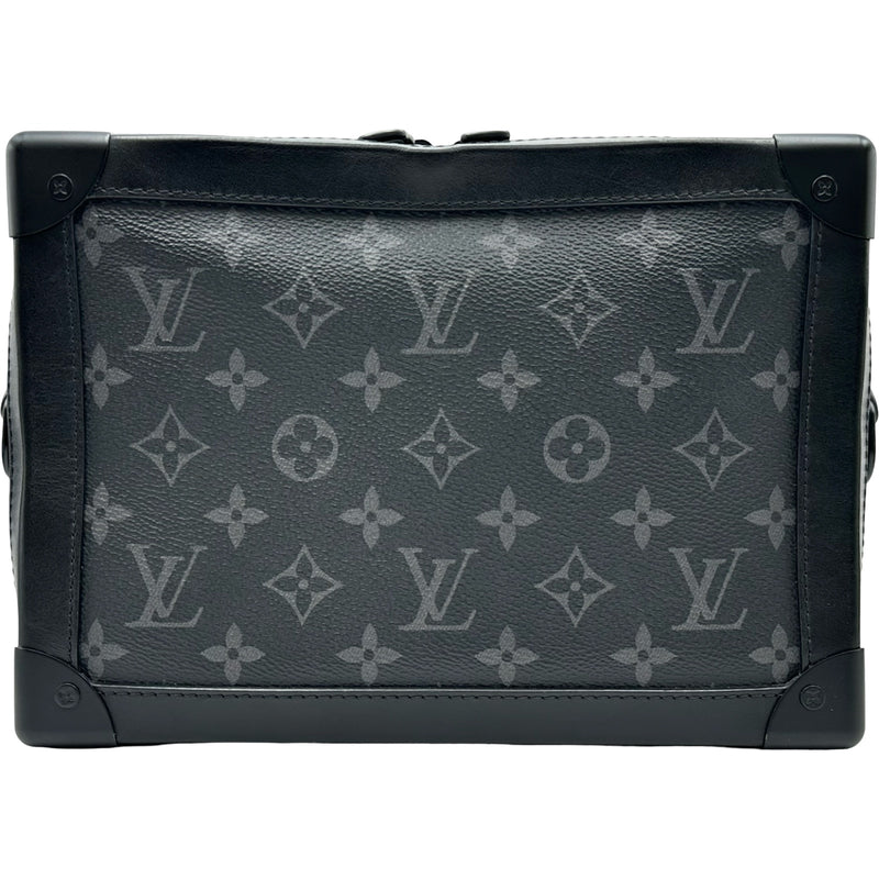 ルイ・ヴィトン LOUIS VUITTON ソフトトランク M44730 ブラック モノグラム・エクリプス  メンズ ショルダーバッグ ルイ・ヴィトン LOUIS VUITTON ソフトトランク M44730 ブラック