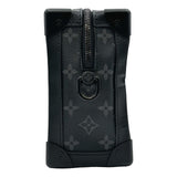 ルイ・ヴィトン LOUIS VUITTON ソフトトランク M44730 ブラック モノグラム・エクリプス メンズ ショルダーバッグ