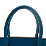 エルメス HERMES バーキン30ヴェルソ ブルーサンジバル/マラカイト トゴ レディース ハンドバッグ