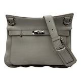 エルメス HERMES ジプシエール34 □O刻 ベトン/シルバー金具 トリヨン レディース ショルダーバッグ