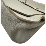 エルメス HERMES ジプシエール34 □O刻 ベトン/シルバー金具 トリヨン レディース ショルダーバッグ