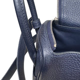 エルメス HERMES リンディミニ U刻印 ブルーニュイ トリヨン メンズ ショルダーバッグ