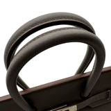 エルメス HERMES バーキン35 □R刻 エタン シルバー金具 トゴ レディース ハンドバッグ