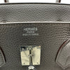 エルメス HERMES バーキン35 □R刻 エタン シルバー金具 トゴ レディース ハンドバッグ