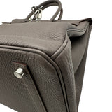 エルメス HERMES バーキン35 □R刻 エタン シルバー金具 トゴ レディース ハンドバッグ