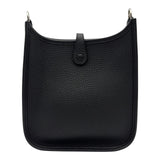 エルメス HERMES エヴリン TPM K刻 ブラック/シルバー金具 トリヨン レディース ショルダーバッグ