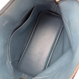 エルメス HERMES ボリード31 □P刻 ブルージーン/シルバー金具 トリヨン レディース ショルダーバッグ