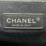 シャネル CHANEL ドーヴィル ボーリングバッグ A92749 ネイビー/シルバー金具 デニム レディース ボストンバッグ