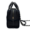 シャネル CHANEL ドーヴィル ボーリングバッグ A92749 ネイビー/シルバー金具 デニム レディース ボストンバッグ
