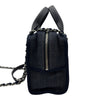 シャネル CHANEL ドーヴィル ボーリングバッグ A92749 ネイビー/シルバー金具 デニム レディース ボストンバッグ