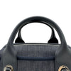 シャネル CHANEL ドーヴィル ボーリングバッグ A92749 ネイビー/シルバー金具 デニム レディース ボストンバッグ