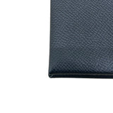 エルメス HERMES カルヴィ W刻 ブラック エプソン ユニセックス カードケース