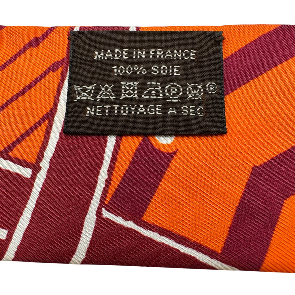 エルメス HERMES ツイリー Jeu de Soie マルチカラー シルク