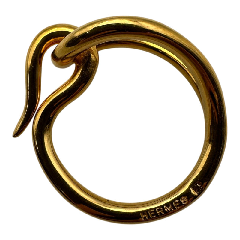 Hermes エルメス スカーフリング モー ゴールド アクセサリー エルメス HERMES ジャンボ スカーフリング ゴールド メタル
