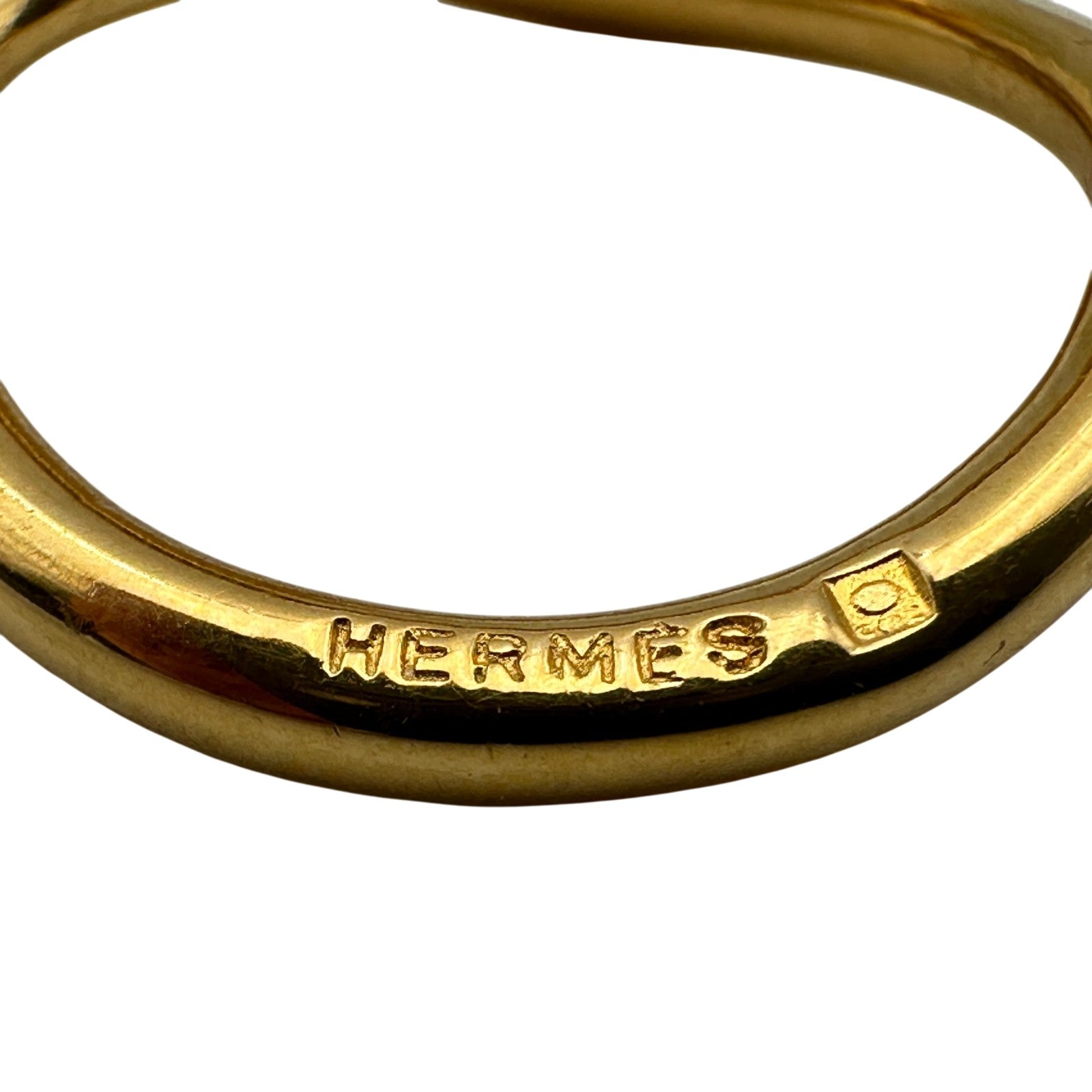 エルメス HERMES ジャンボ スカーフリング ゴールド メタル