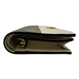 グッチ GUCCI ダブルGカードケースウォレット 658610 ホワイト GGスプリーム レディース 二つ折り財布