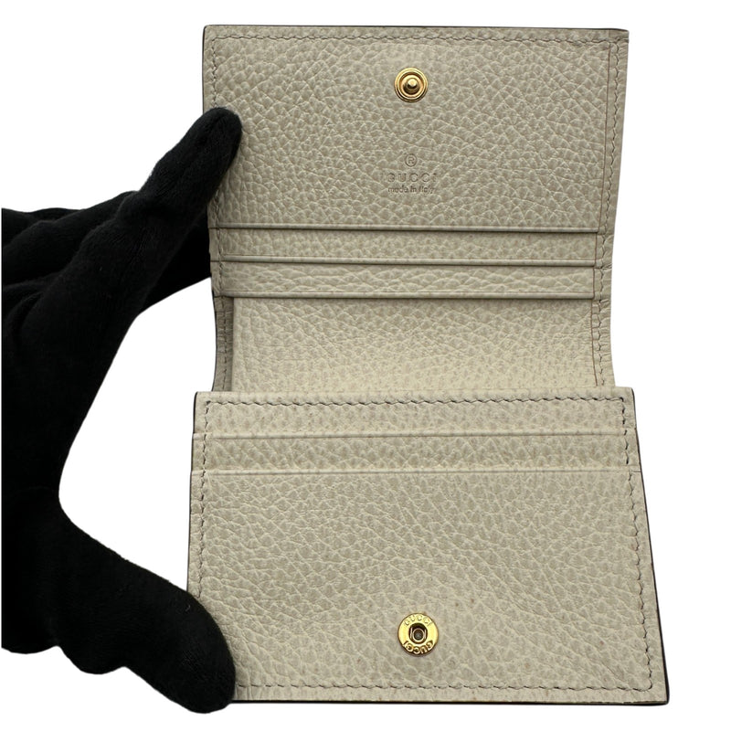 グッチ GUCCI ダブルGカードケースウォレット 658610 ホワイト GG