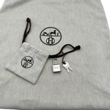 エルメス HERMES ピコタンロックPM W刻 ヴェールユッカ シルバー金具 トリヨン レディース ハンドバッグ