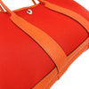 エルメス HERMES ガーデンパーティTPM A刻印（2017年製) ルージュトマト・カプシーヌ トワル/ネゴンダ レディース ハンドバッグ