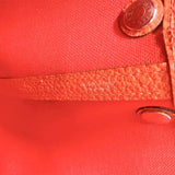 エルメス HERMES ガーデンパーティTPM A刻印（2017年製) ルージュトマト・カプシーヌ トワル/ネゴンダ レディース ハンドバッグ