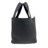エルメス HERMES ピコタンロックPM W刻印　(2024年製) ブラック/ゴールド金具 トリヨンクレマンス レディース ハンドバッグ