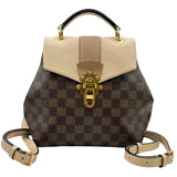 ルイ・ヴィトン LOUIS VUITTON クラプトン N42259 ブラウン ダミエ レディース リュック・デイパック