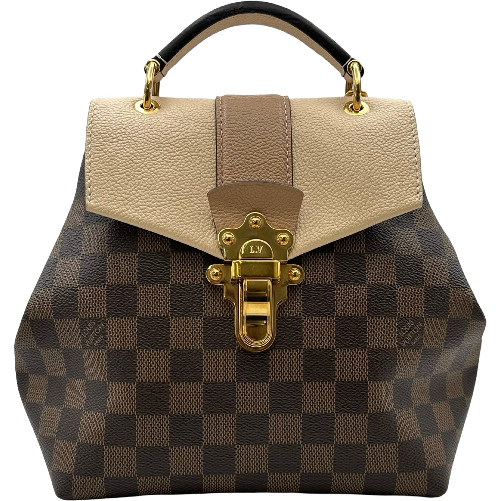❣️ルイヴィトン❣️ダミエ クラプトン✨リュックバックパック【美品】3wayバッグ ルイ・ヴィトン LOUIS VUITTON クラプトン N42259 ブラウン ダミエ