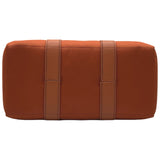 エルメス HERMES アカプルコMM オレンジ トワル/スイフト レディース ハンドバッグ