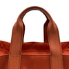 エルメス HERMES アカプルコMM オレンジ トワル/スイフト レディース ハンドバッグ