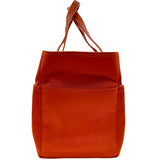 エルメス HERMES アカプルコMM オレンジ トワル/スイフト レディース ハンドバッグ