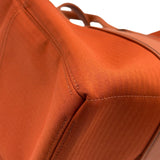 エルメス HERMES アカプルコMM オレンジ トワル/スイフト レディース ハンドバッグ