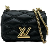 ルイ・ヴィトン LOUIS VUITTON ピコ GO-14 M23625 ブラック レザー レディース ショルダーバッグ