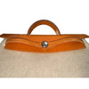 エルメス HERMES エールバッグアドPM □C刻印 ベージュ・ゴールド トワル・レザー レディース リュック・デイパック