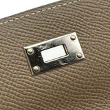 エルメス HERMES ケリートゥーゴー Z刻 エトゥープ シルバー金具 エプソン レディース ショルダーバッグ クラッチバッグ