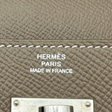 エルメス HERMES ケリートゥーゴー Z刻 エトゥープ シルバー金具 エプソン レディース ショルダーバッグ クラッチバッグ