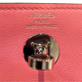 エルメス HERMES リンディミニ Y刻 ローズエテ シルバー金具 スイフト レディース ショルダーバッグ