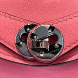 エルメス HERMES リンディミニ Y刻 ローズエテ シルバー金具 スイフト レディース ショルダーバッグ
