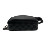 ルイ・ヴィトン LOUIS VUITTON アヴェニュー スリングバッグ N41720 ブラック シルバー金具 ダミエ・アンフィニ メンズ ボディバッグ