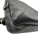 ルイ・ヴィトン LOUIS VUITTON アヴェニュー スリングバッグ N41720 ブラック シルバー金具 ダミエ・アンフィニ メンズ ボディバッグ