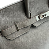 エルメス HERMES バーキン35 エタン/シルバー金具 トゴ レディース ハンドバッグ