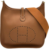 エルメス HERMES エヴリン3 PM B刻 ゴールド ゴールド金具 トリヨン レディース ショルダーバッグ