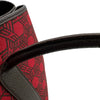 エルメス HERMES ガーデンパーティPM □K刻 ルージュ/マロン シルバー金具 トワルソーアッシュ/ブッフル レディース ハンドバッグ