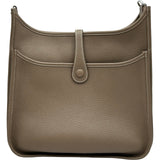エルメス HERMES エヴリン3 PM A刻印 エトゥープ シルバー金具 トリヨン レディース ショルダーバッグ