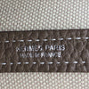 エルメス HERMES ガーデンパーティTPM Z刻印 エトゥープ シルバー金具 トワル ネゴンダ レディース ハンドバッグ